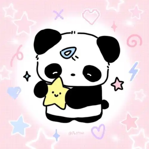 头像超话 原创可爱小动物星星头像 #头像##可爱头像##卡通头像##puff