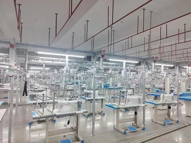 67淮滨上市公司梦百合家纺生产基地花落淮滨临港国际服装城