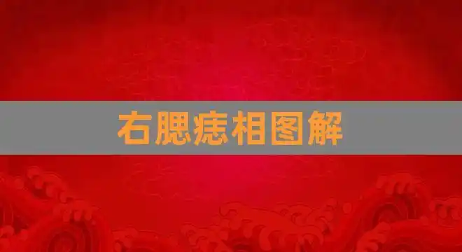 右腮痣相图解(脸上长痣面相图)