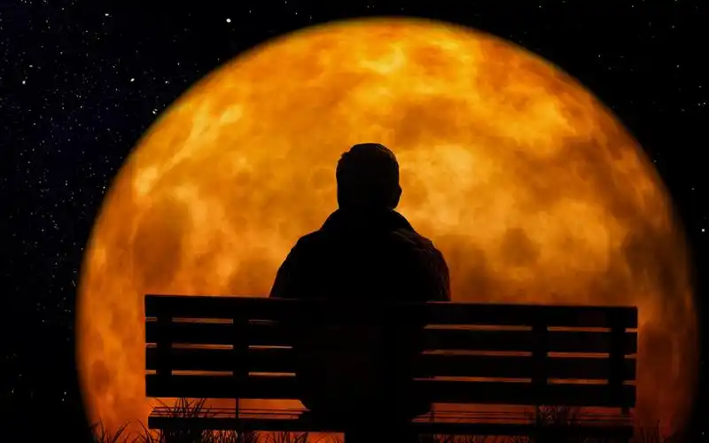 孤独凄凉的背影,高清图片,电脑桌面-壁纸族