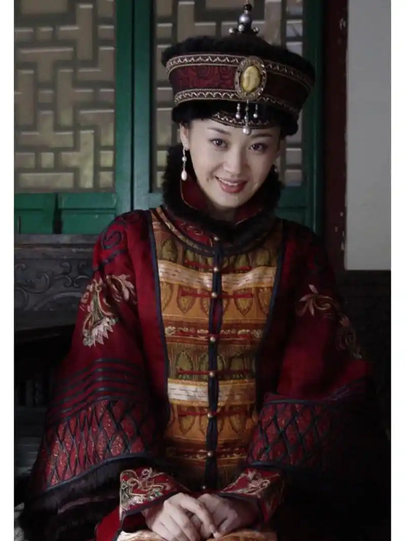 大清风云里的许晴美的不可方物 大清风云里的许晴饰演孝庄皇后大玉儿