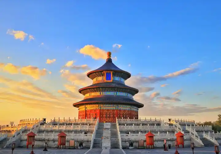 日落天坛|别等了,晚霞你是等不上了,新闻头条你可以