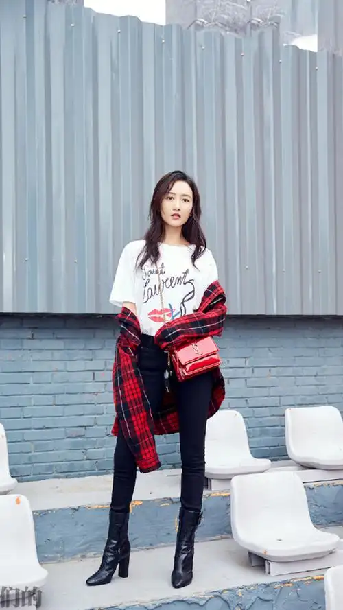 王鸥的街拍,时尚,真好看