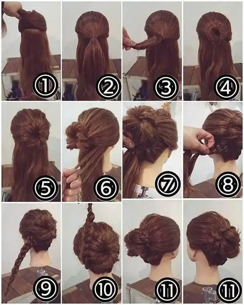 学会这些编发教程,你的头发每天都可以很漂亮