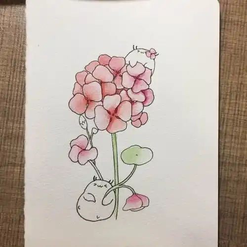 新手入门水彩画简单零基础水彩画