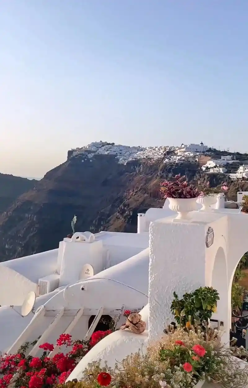 爱琴海的日落.#图文伙伴计划 #风景如画的地方 #一起享受大 - 抖音