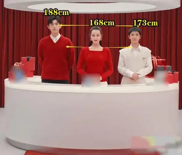 173cm华晨宇同框迪丽热巴五厘米的差距让人看呆谁撒谎很显然