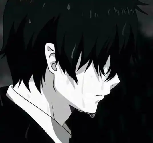 男生动漫头像带字伤感图片_头像图片_扣扣乐园