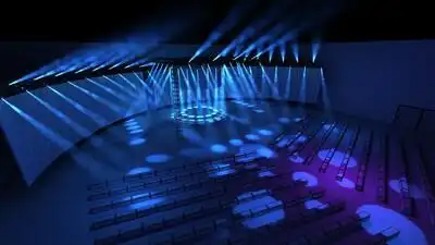 舞台 发布会舞台 弧形舞台 舞美