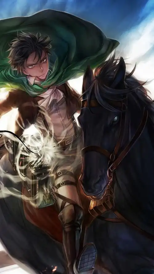 进击的巨人 利威尔·阿克曼 levi·ackerman 手机壁纸