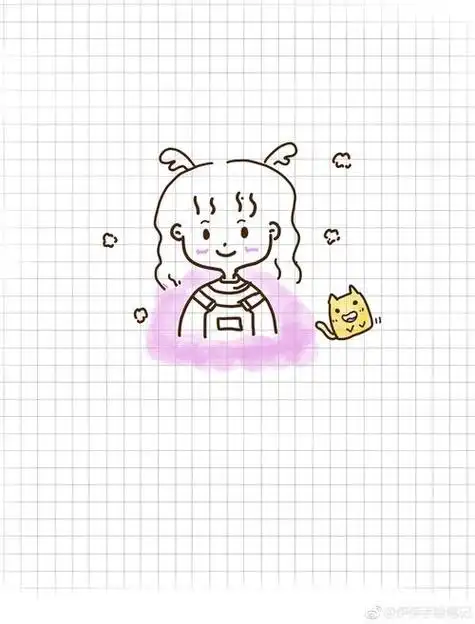 小仙女简笔画手账本小仙女简笔画手账本少女心