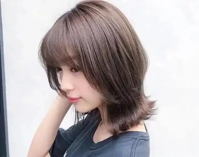 鹅蛋脸小个子女生适合什么发型(50岁妇女鹅蛋脸适合什么发型)图24