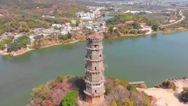 航拍潮州·三元塔