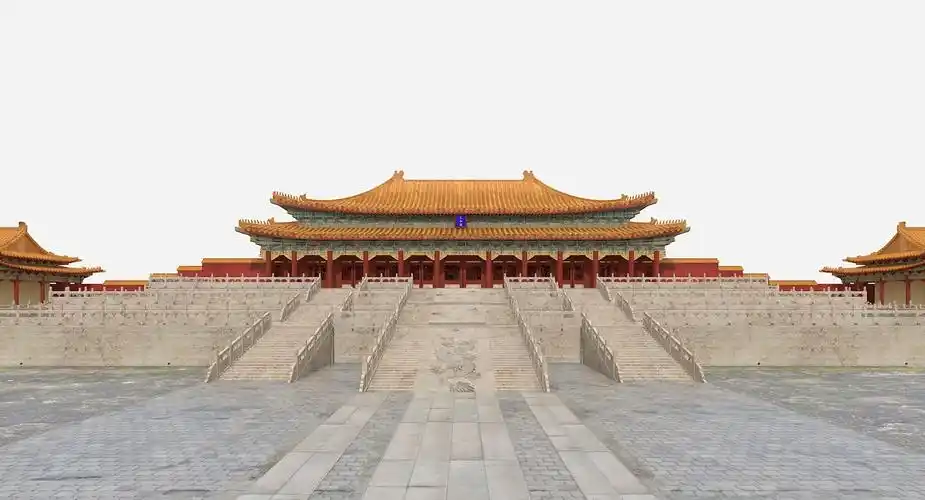 中国古代宫殿3d模型