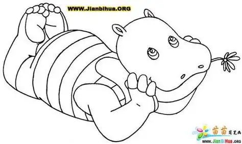 画画 简笔画简笔画大全卡通动物之13张玩具熊简笔画的画法卡通动物简