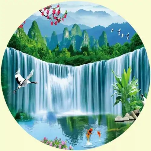 人间仙境美不胜收的景色 无字高清微信头像_风景头像_美头网