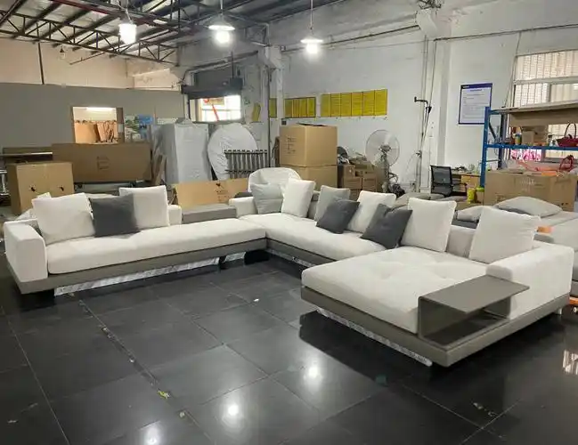车间实拍康纳利沙发