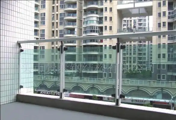 供应生产铝合金护栏 建筑阳台护栏 铝合金玻璃阳台 室外栏杆