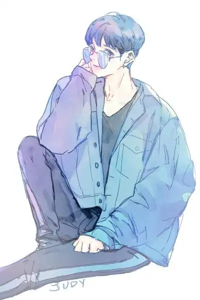 张艺兴金丝边动漫 - 堆糖,美图壁纸兴趣社区