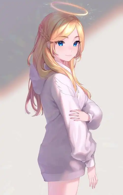 蓝色眼睛天使 可爱少女3k高清 竖屏动漫,高清图片,手机壁纸