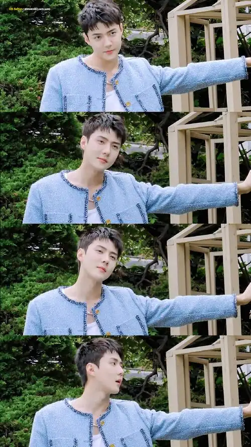 吴世勋聚光杂志金九封面##吴世勋颜值天才