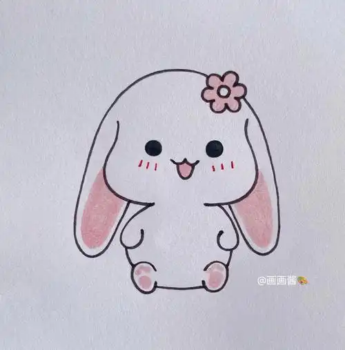 小兔子简笔画教程