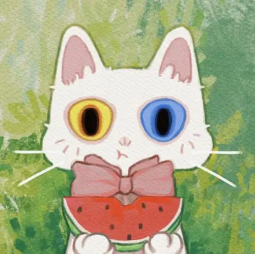 猫咪头像 情侣头像 卡通动漫 小红书:黑妹咕噜噜 9462227103