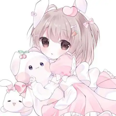 2023动漫女孩头像呆萌可爱(120张)_女生微信头像_头像屋