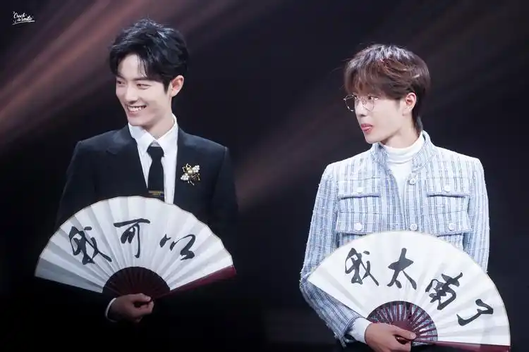 肖战 王一博微博之夜 - 堆糖,美图壁纸兴趣社区