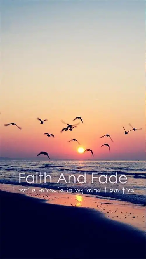 带英文字母的海边风景文字图片