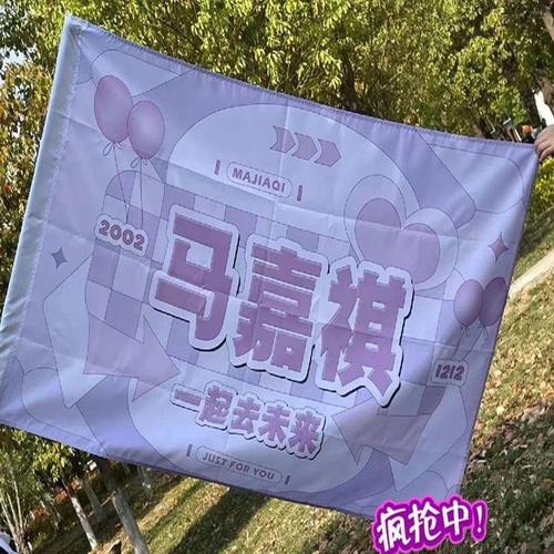马嘉祺应援大旗新款时代少年团应援旗演唱会大旗饭制应援物粉丝团