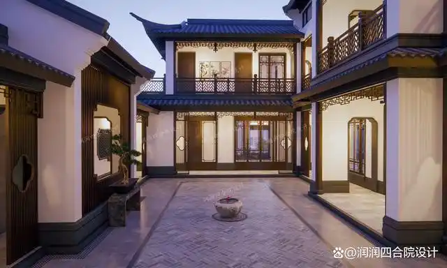 四川两层苏式四合院祖宅25×18.5,游花园,享田园生活