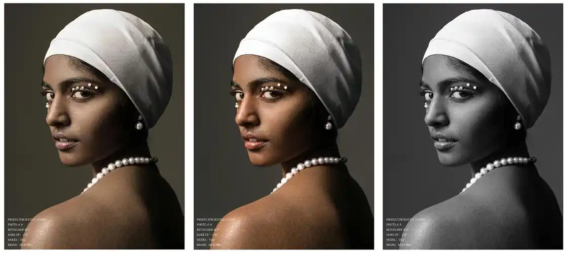 黑/白 一组珍珠广告|摄影|时尚|摄影师石喜德 - 原创作品 - 站酷