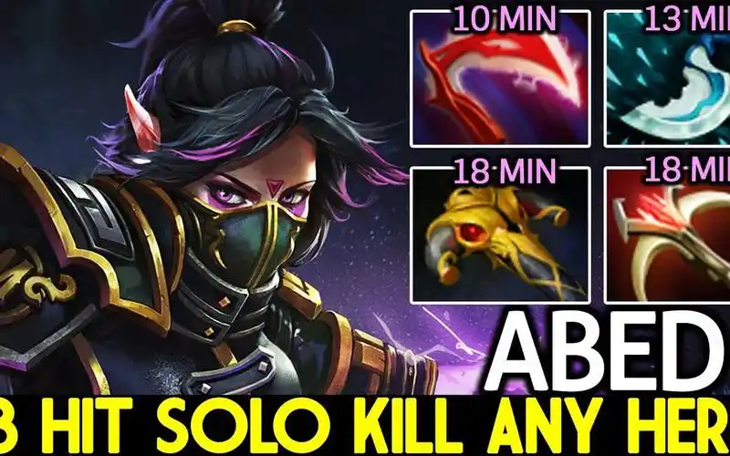 dota2abed跳刀暗灭大炮三下带走任何英雄的圣堂刺客bydota2highschool