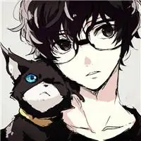 二次元戴眼镜帅哥头像帅气好看的戴眼镜男孩动漫头像图片