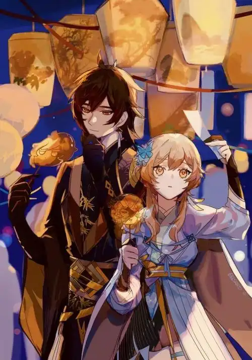 手机 网页游戏综合讨论 原神 万文集舍 [同人搬运][钟离×荧]"和钟离