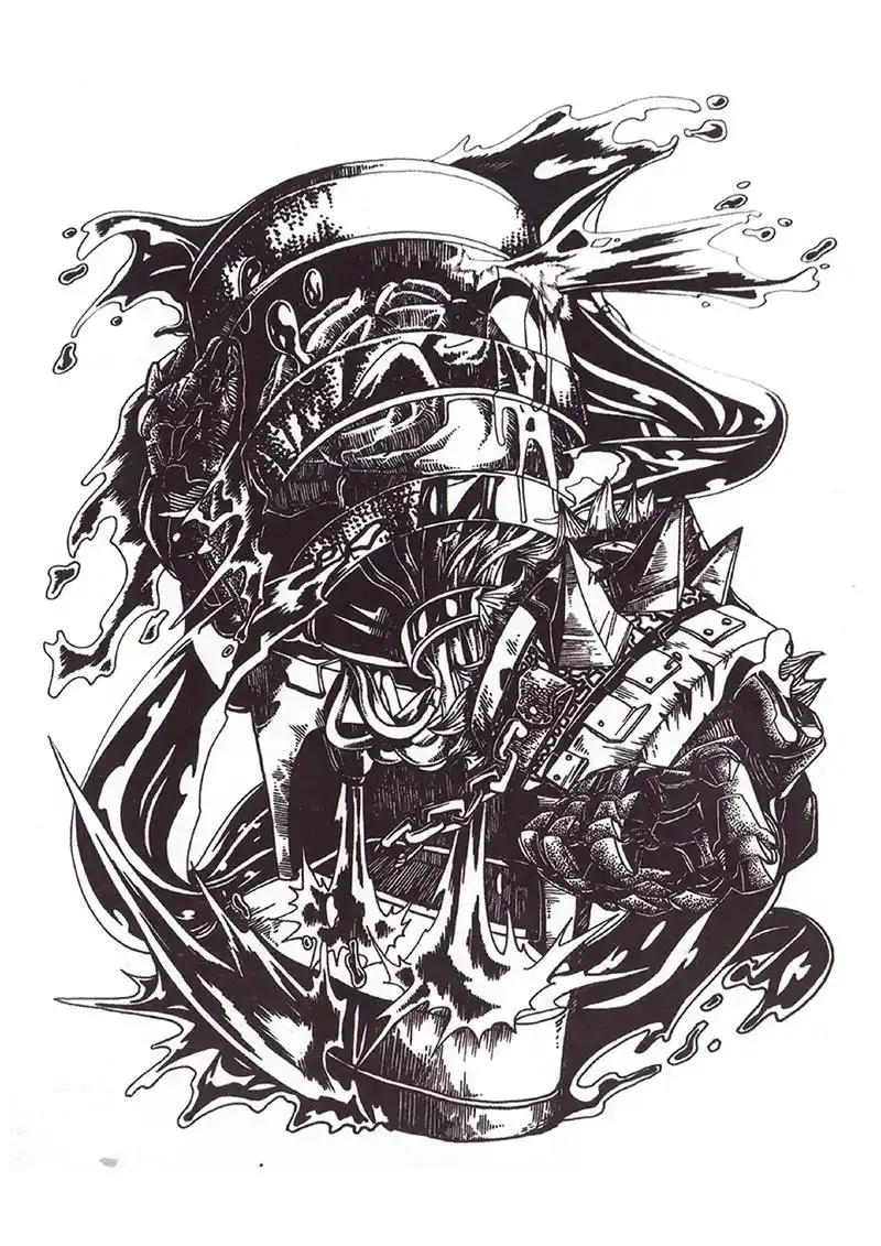 黑白图形创意考研手绘素材分享621