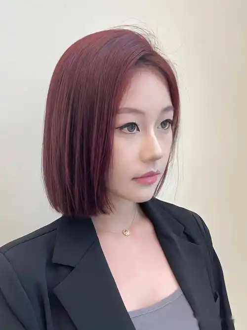 "2023齐肩短发",依然是王者._中国_发型_形象