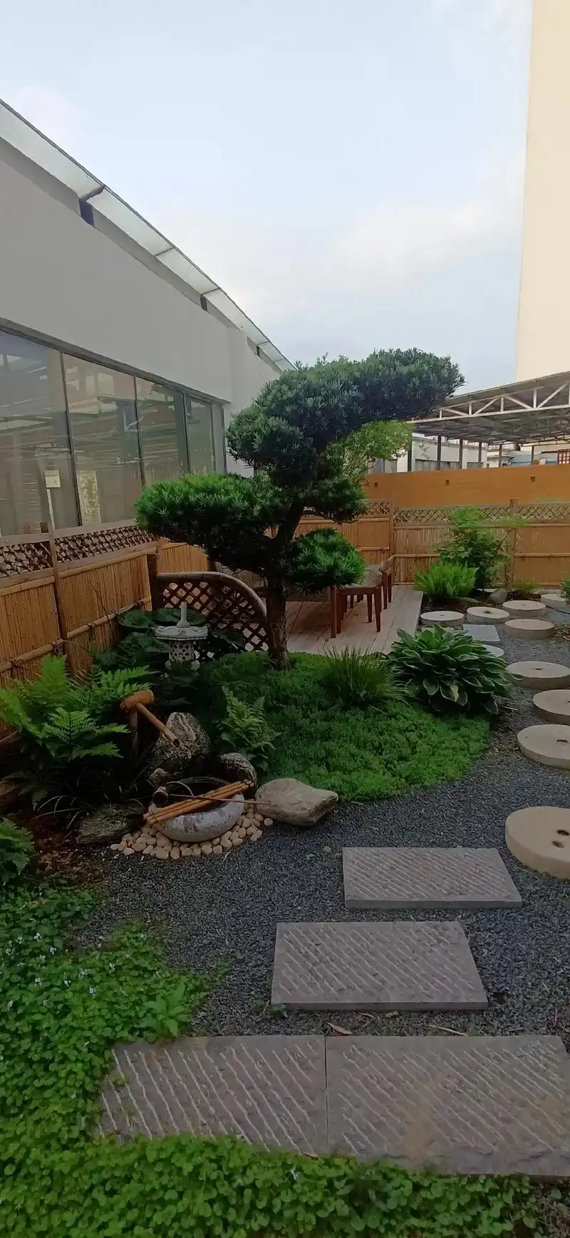 园林人 #庭院景观 #实景拍摄 #花卉绿植 #住进风景里  - 抖音