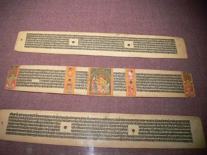 婆罗门行续(梵文贝叶经)【现存于拉萨博物馆】