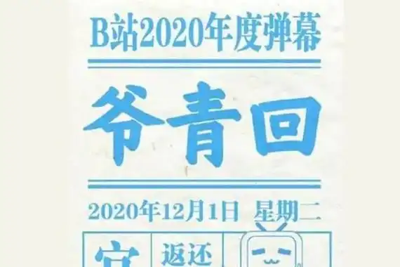 爷的青春回来了(某站最火的前五弹幕)