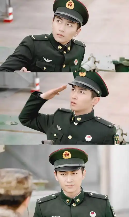 陈晓昨晚的军装鹅们觉得可不可