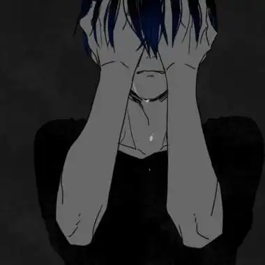 男生头像动漫可爱哭