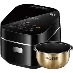 midea/美的 mb-fs3006电饭煲ih立体加热九曲焖香蒸汽阀钛金鼎釜3l