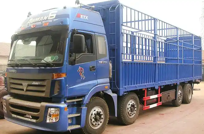 就是说你买一辆货车后自行在车的货抖后加装的栏杆