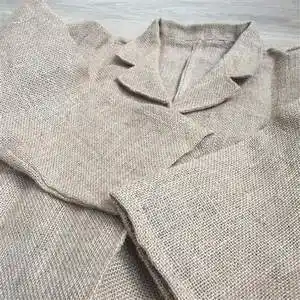 丧服麻衣白事丧葬丧葬用品男女麻布长袖孝衣葬礼衣服丧事一条龙