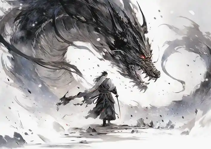 这期帅死了,4种风格.#国风 #绘画 #古风 #武侠 #龙 - 抖音