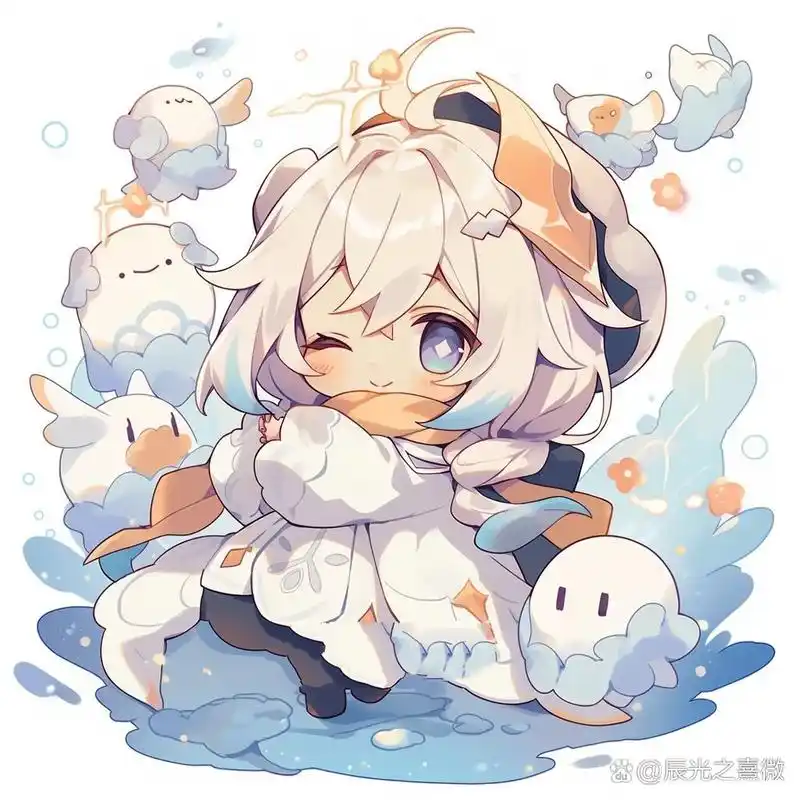 原神头像 | q版·派蒙(伪) 派蒙 应急食物 雪女=?