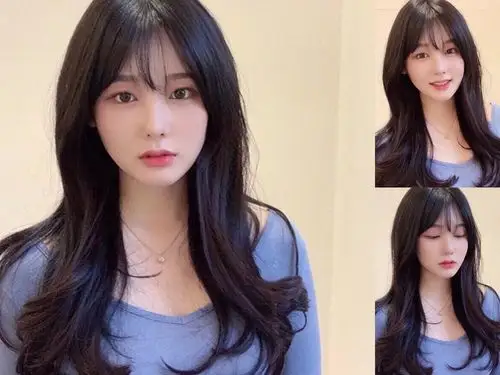 2019年春季很减龄的气垫烫发型,配上显白发色,太好看了