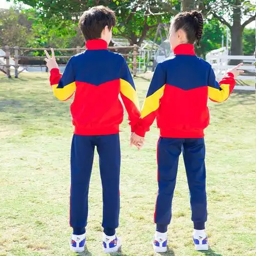 小学生班服春秋装外套长裤三件套1-6年级校服运动会统一服装订制 ④